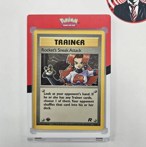 Pokemon | Toys | Vintage St Edition Rockets Sneak Attack 1682 Team Rocket Pokemon Card | Poshmark Pokemon | Toys | Vintage St Edition Rockets Sneak Attack 1682 Team Rocket Pokemon Card | Poshmark
